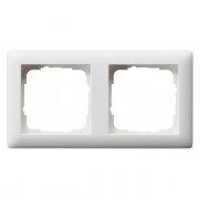 Рамка 2-ая Gira Standard 55 Белый матовый