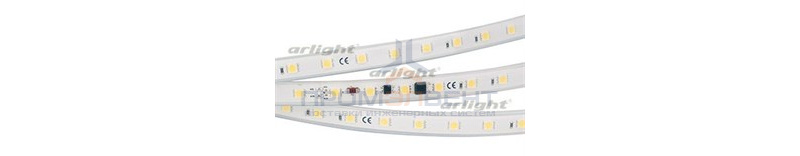 Лента ARL-10000PGS-220V Warm 3000K 13mm (5060, 54 LED/m, M-F Link) (ARL, Герметичный)