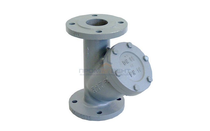 Фильтр грубой очистки Oventrop - Ду50 (ф/ф, PN16, Tmax 120°C, серый чугун)