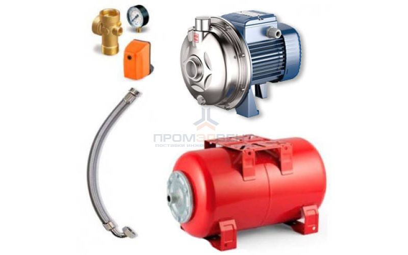 Насосная станция Pedrollo HYDROFRESH CP-ST4 100-50 CL - 0,25кВт (Qmax 90 л/мин, 1x230В, с/х)