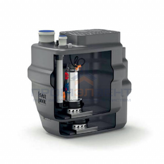 Установка канализационная Pedrollo SAR 100-TOP 4-N - 0,75 кВт (Qmax 320л/мин, Hmax 12,5м,кабель 10м)