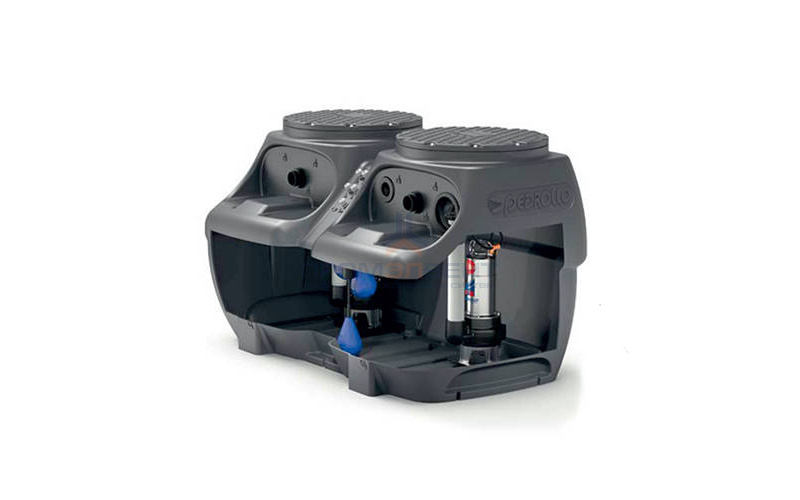 Установка канализационная Pedrollo SAR 550-VXm 10/50-ST - 0,75кВт(Qmax 550л/мин,Hmax 9м,кабель 10м)