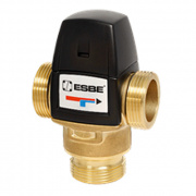Клапан термостатический смесительный ESBE VTA522 - 1"1/4 (НР, PN10, темп.диапазон 45-65°C, KVS 3.5)
