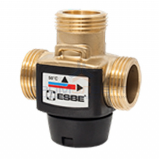 Клапан термостатический смесительный ESBE VTD322 - 1" (НР, PN10, KVS 3.6, точка переключения 70°C)