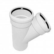 Тройник 45° редукционный Ostendorf Skolan SKEA - Ду100 x 50 x Ду100