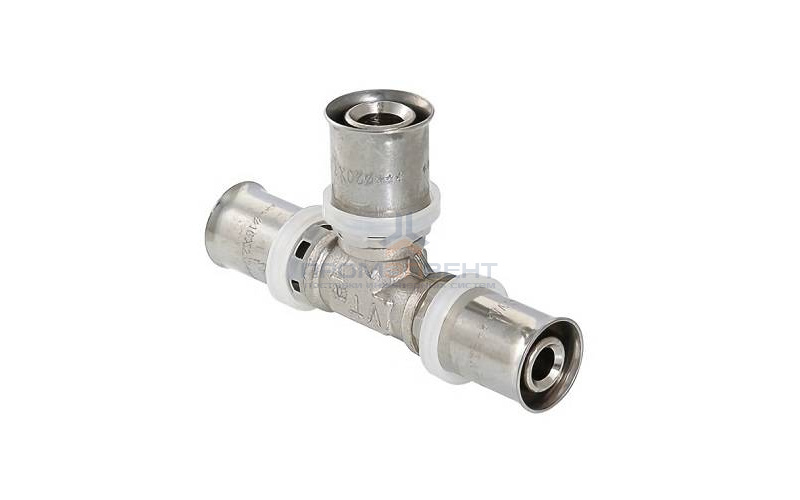 Тройник VALTEC VTm.231 - 26 (прессовой, для металлопластиковых труб)
