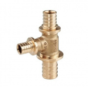 Тройник переходной REHAU PLATINUM - 32 x 20 x 32 (бронза, для труб из сшитого полиэтилена RAUTITAN)