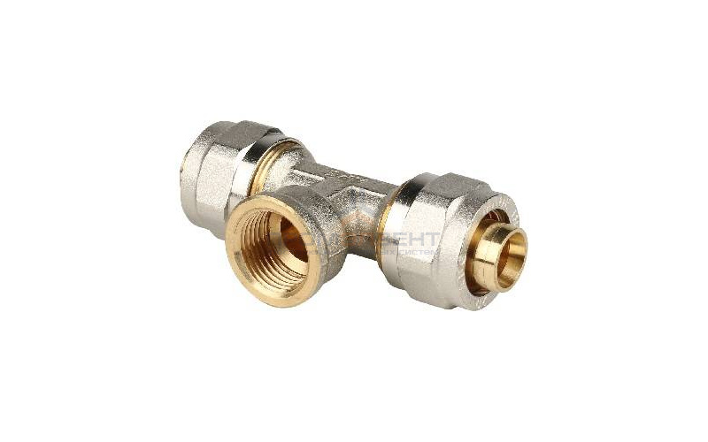 Тройник с переходом на внутреннюю резьбу STOUT - 26 x 3/4