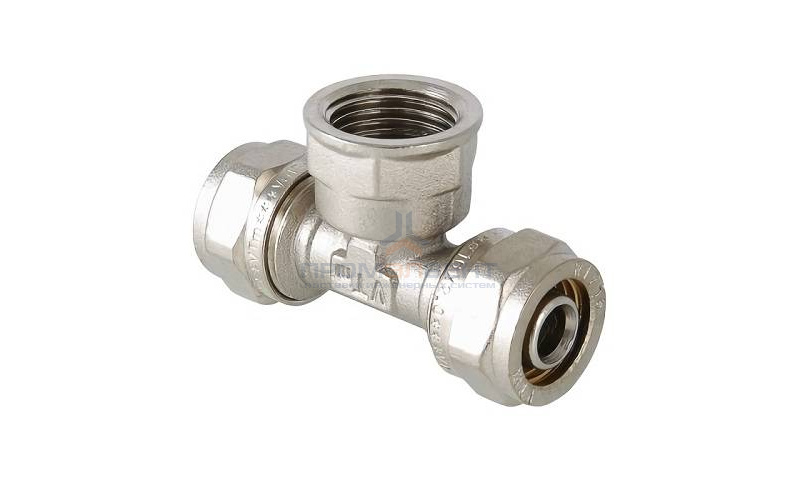 Тройник с переходом на внутреннюю резьбу VALTEC VTm.332 - 32 x 1