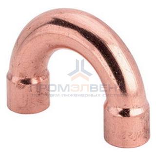 Угол Viega d18 ВВ 180° медь