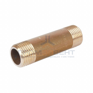 Удлинитель резьбовой STOUT - 3/4" длина 250 мм (НР/НР, латунь без покрытия)