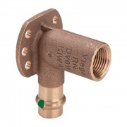 Водорозетка удлиненная Viega G3 Sanpress 2225 - 15 x 1/2"