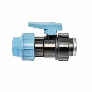 Кран шаровой с переходом на внутреннюю резьбу UNIDELTA 1071 - 25 x 3/4" (винтовой, для труб ПНД)