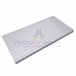 Мат для фиксации труб теплого пола ТЕПОЛ 16-50 ЛАЙТ - 1000x500 мм (с бобышками)