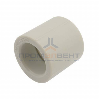 Муфта FV-Plast - 75 (для полипропиленовых труб под пайку, цвет серый)