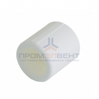 Муфта KALDE - 110 (для полипропиленовых труб под пайку, цвет белый)