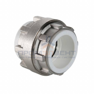 Муфта разъемная VALTEC VTp.763 - 32 (для полипропиленовых труб под пайку, цвет белый)