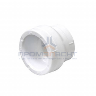 Муфта редукционная Fusitek - 32 x 25 (для полипропиленовых труб под пайку, цвет белый)