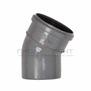 Отвод 15° СИНИКОН Standart - 50 (для системы внутренней канализации)