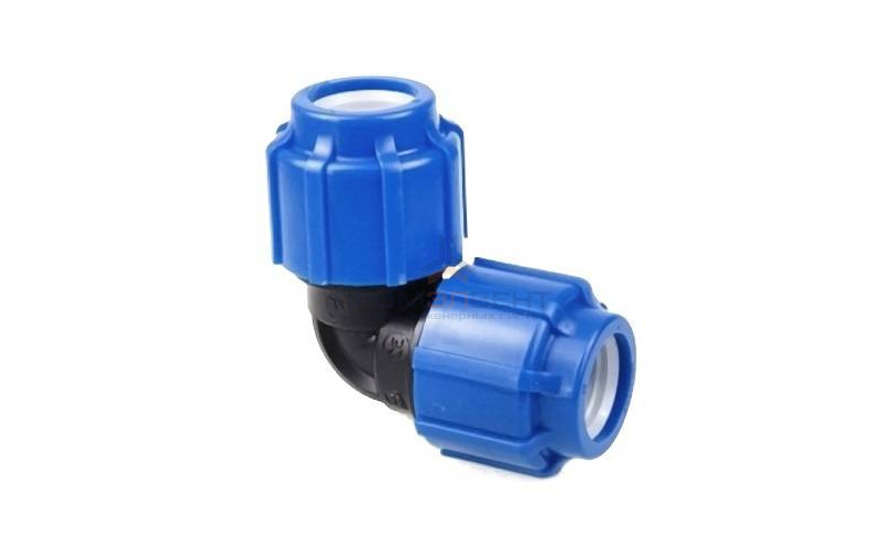 Отвод 90° Политэк - 20 (винтовой, для труб ПНД)