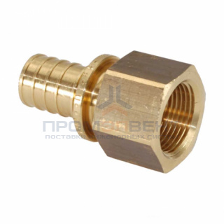 Переход на внутреннюю резьбу REHAU MX - 20 x 1/2" (латунь, для труб из сшитого полиэтилена RAUTITAN)