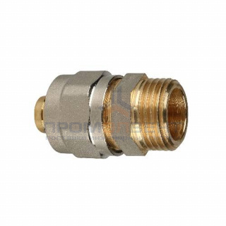 Переход на наружную резьбу STOUT - 20 x 3/4" (винтовой, для металлопластиковых труб)