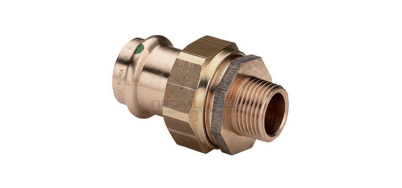 Переход на наружную резьбу разъемный Viega G3 Sanpress 2265 - 42 x 1