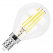 Лампа филаментная светодиодная шарик Feron LB-52 G45 7W 2700K 230V E27 filament теплый свет
