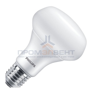 Светодиодная лампа Philips LED R80 ESS 10W (80W) 230V 6500K E27 950lm L115x80mm (матов./дневной)