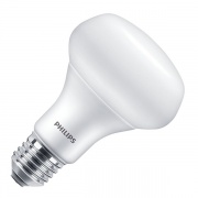 Светодиодная лампа Philips LED R80 ESS 10W (80W) 230V 6500K E27 950lm L115x80mm (матов./дневной)