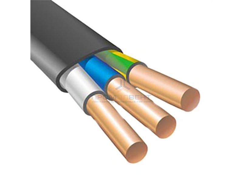 Кабель силовой ВВГнг(А)-LS 3х2,5 плоский ГОСТ