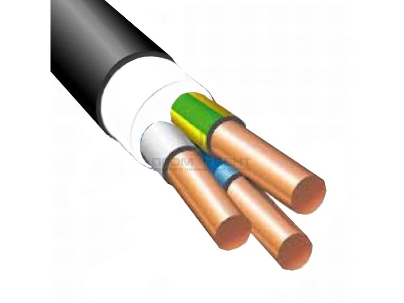 Кабель силовой ППГнг(А)-HF 3х4 ГОСТ 31996 (Электрокабель НН)