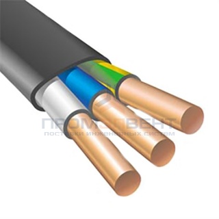 Кабель силовой ВВГнг-LS 3х4 плоский ГОСТ 31996 (Электрокабель НН)