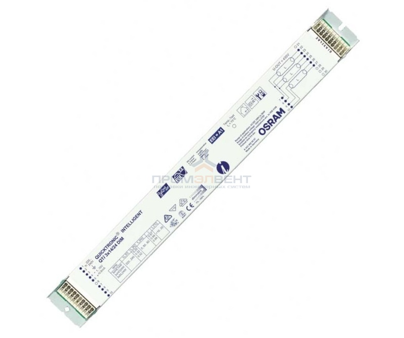 ЭПРА Osram QTi 3x14/24 DIM 1-10V диммируемый для люминесцентных ламп T5