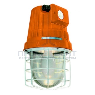 Светильник взрывозащищенный РСП-11ВЕх-250-412 оранжевый IP65 ДРЛ 250Вт Е40 с решеткой