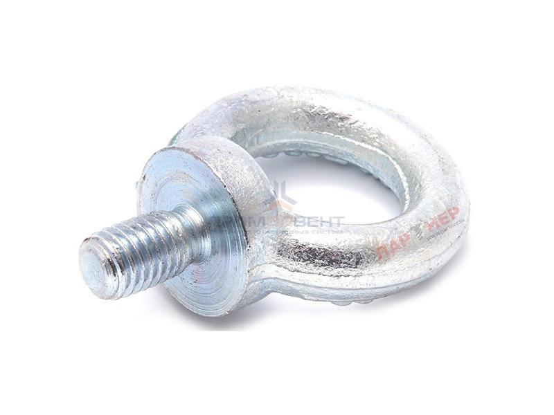 Рым-болт М10 DIN580 оцинкованный