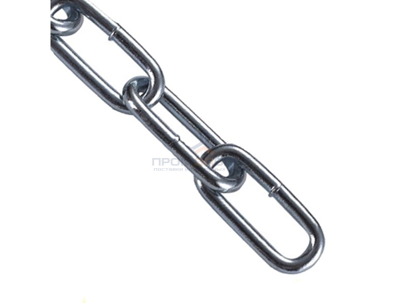 Цепь длиннозвенная (DIN763) 3мм (упаковка 60м)