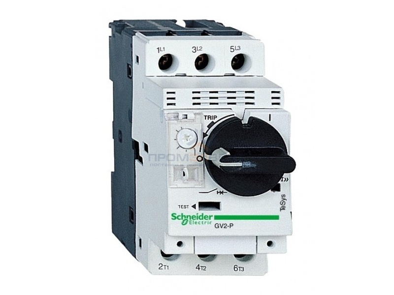 Автомат Schneider Electric TeSys GV2P с комбинированным расцепителем 0,63-1А