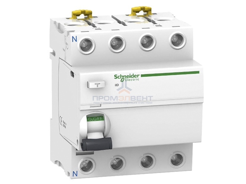 УЗО Acti 9 iID 4П 25A 300mA AC Schneider Electric