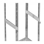 Рейки боковые, широкая, для шкафов CQE глубиной 500мм, 1 упаковка - 4шт.