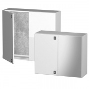 Навесной металлический влагозащищенный шкаф DKC CE IP55 1200x1200x300мм двухдверный с монтажной плат