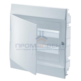 Бокс в нишу ABB Mistral41 36М (2x18) непрозрачная дверь c клеммным блоком